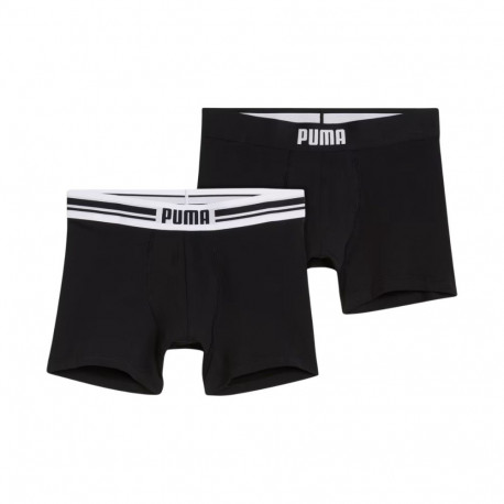 Bokserki męskie Puma Everyday Placed Logo 2 pak czarne 938476 01