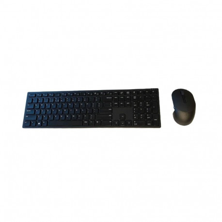 Dell klaviatuur ja hiir KM5221W RTL BOX juhtmevaba patareid komplektis EN/LT, must