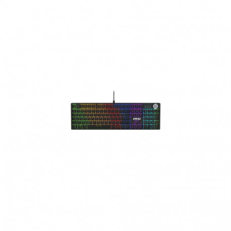 MSI FORGE GK320 RED US  Gaming keyboard  Wired  US  Mechanical RED Switches (4711377324953)