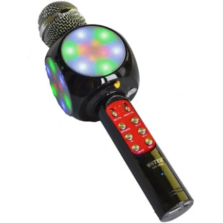 Goodbuy karaoke mikrofon kõlariga LED 360