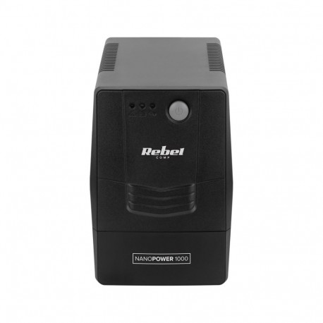 Uninterruptible Power Supply - Rebel Nanopower 1000 1000 VA 600 W 2 AC Outlets