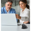 ergonomic multi-device mouse EWM-600 black left