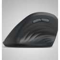 ergonomic multi-device mouse EWM-600 black left