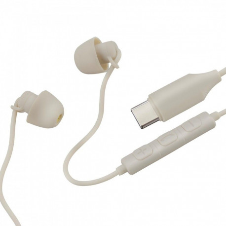Calm kõrvasisesed kõrvaklapid usb-c, liivakarva