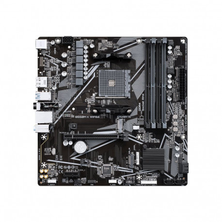 Gigabyte B550M K WIFI6E | Processor family AMD | Processor socket AM4 | DDR4 SDRAM | Supported hard 