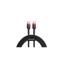 Baseus Cafule USB cable 2 m USB C Black, Red