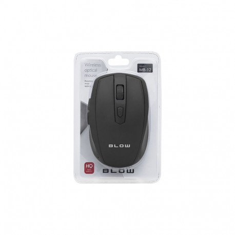 84-006# Mysz optyczna bezprzewodowa blow mb-12 czarna