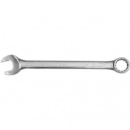 Yato YT-00768 combination wrench, 60mm, 15°, 42-48 HRC, carbon steel, chrome satin, 12-point, 660mm