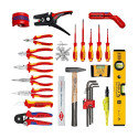 Knipex 00 21 50 E mechanics tool set 22 tools