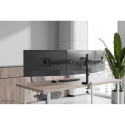Desk mount for 3 monitors 10-27"