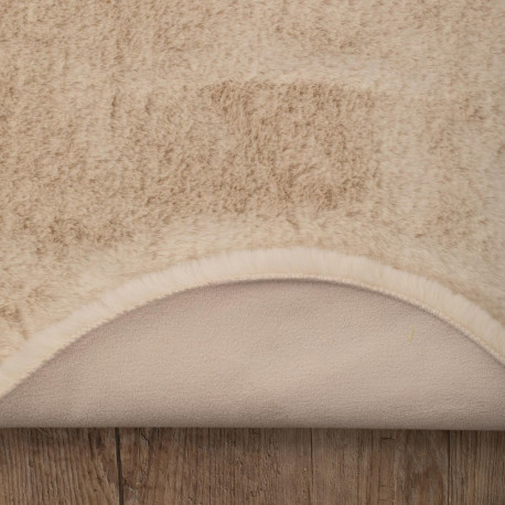 FUR FAKE RABBIT 90X60CM WHITE REGULAR