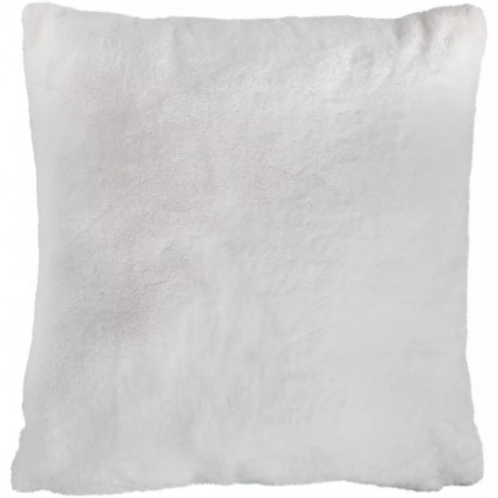 FUR PILLOW 45X45 ZIPPER 320G CREAM