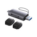 Memory Card Reader microSD, SD USB-A / USB-C (USB 3.0)