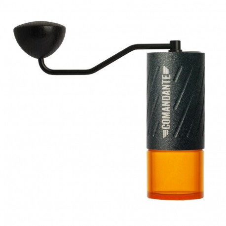 Coffee Grinder - Comandante C60 Baracuda 1.5-2.4 g/sec Brass & Stainless Steel Blue