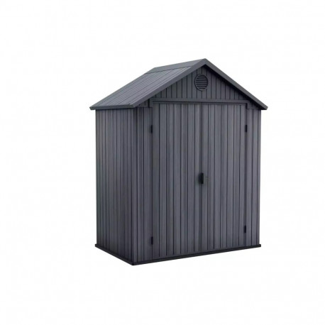 KETER TOOL/GARDEN HOUSE DARWIN 6x4 GREY 190 x 121 x 221cm