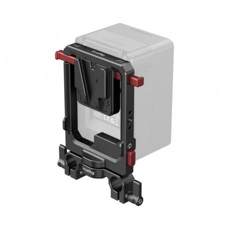 SmallRig 6273 Rotatable V-Mount Battery Plate with Dual V-Locks and 15mm Dual Rod Clamp