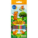 COLOUR PENCILS PLASTIC 12COL CAPYBARA