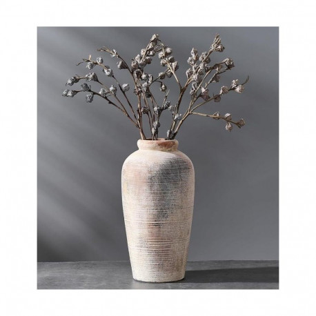 VASE CERAMIC DOMOLETTI NATURAL H28CM