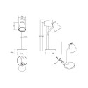PONGO LED TABLE LAMP GREEN