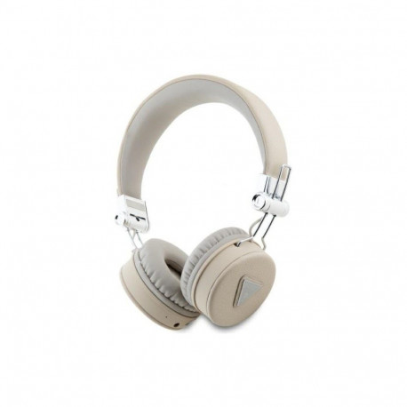 Guess Bluetooth ENC GUBH70PGTSPSE Grained Classic Round Shape Beige