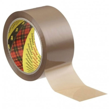 Scotch® Packaging Tape, Brown, 50 mm x 66 m