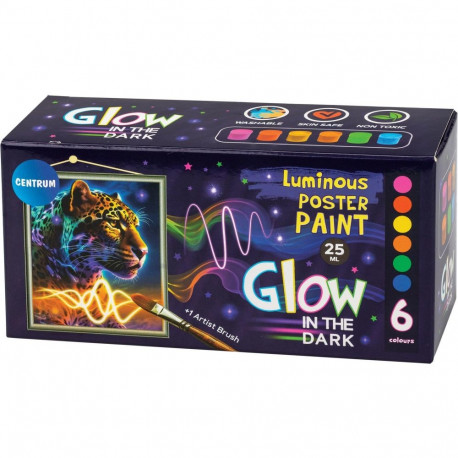 LUMINO pestavad plakativärvid 6COLX25ML