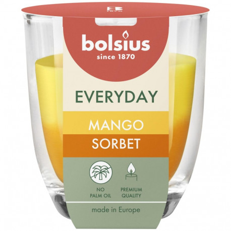 CANDLE SCENTED MANGO SORBET H8CMD7CM