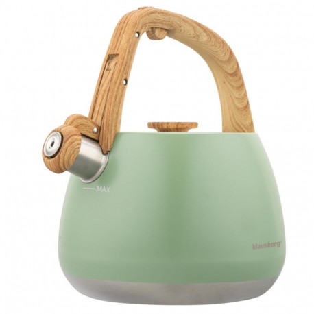 Klausberg vilega veekeetja KB-9039 2,5l, traditsiooniline, roheline