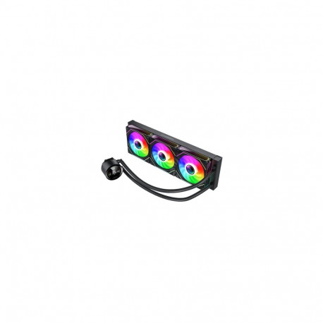 GameMax protsessori kõik-ühes vedeljahuti ICEBURG 360 DIGITAL BK 12cm, must