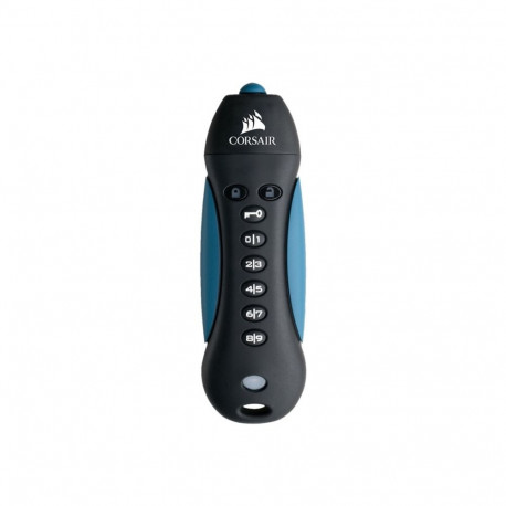 Corsair USB-mälupulk Padlock 3 128GB USB Type-A 3.2 Gen 1 (3.1 Gen 1), must, sinine