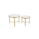 TABLE COFFEE FATIMA D63-48CM WHITE