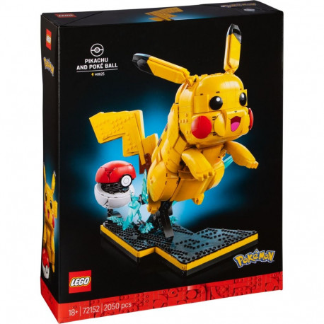 LEGO Pokemon 72152 Pikachu and Pokeball