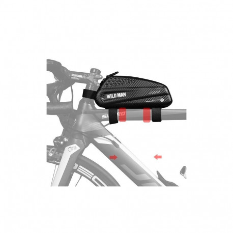 Bicycle frame bag case EX 1L bike holder black