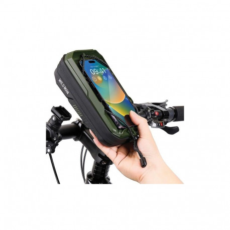 Bicycle frame bag case GX330 green bike holder