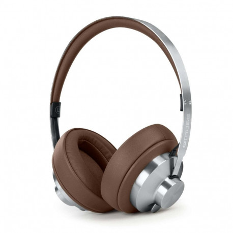Muse kõrvaklapid M-298 SBR peapaelaga juhtmega ja juhtmevabad kõnede ja muusika jaoks Bluetooth, pru