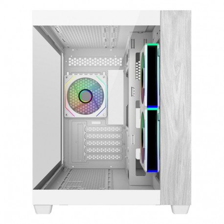 Cooler Master mini-tornikorpus Elite 481 Wood, valge