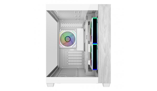 Cooler Master Elite 481 Wood Mini Tower White