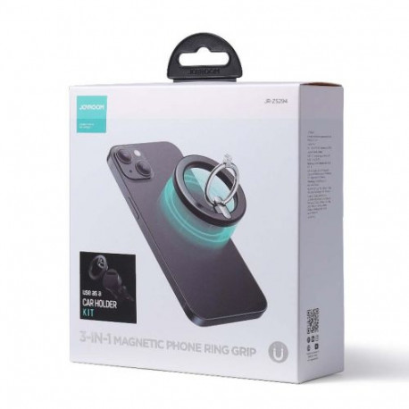 Joyroom Car Mount Magnetict Multifunctional Kit for Air Outlet (Car Holder, Magnetic Ring, Magnetic 