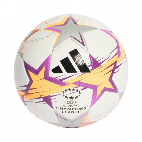 Adidas jalgpall KE5142 UCL naiste liiga 26/27, valge-oranž-hõbedane
