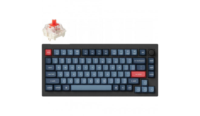 Keychron V1 MAX Red Switch Black