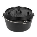 PETROMAX Dutch Oven ft9 with a flat base