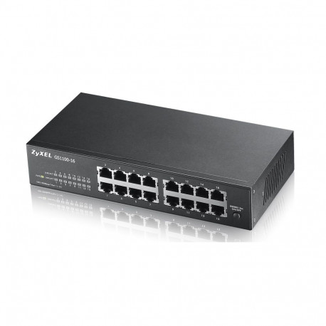 Zyxel hallamata lüliti GS1100-16 Gigabit Ethernet (10/100/1000), must