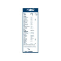 Bosch kojamees H840 290mm