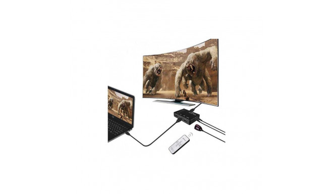 Media-Tech MT5207 5xHDMI switch 4K