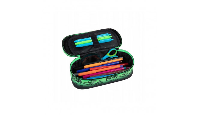 PENCIL CASE COOLPACK GAME OVER GREEN