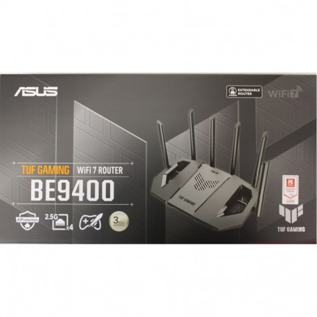 Asus SALE OUT. TUF-BE9400 Tri-Band WiFi7 Gaming Router, EU+UK | SALE OUT. TUF-BE9400 Tri-Band WiFi 7