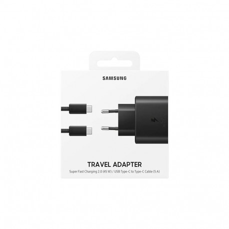 Samsung seinalaadija EP-TA 845 45W, must
