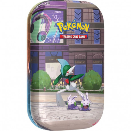 Collectible Card Game - Pokémon TCG Lumiose City Mini Tin Gallade, 2 Booster Packs, Sticker Sheet, C