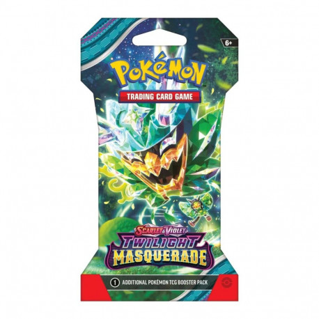Trading Card Game - Pokémon Scarlet & Violet: Twilight Masquerade Sleeved Booster Pack 10 Pcs