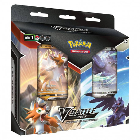 Trading Card Game - Pokémon TCG: V Battle Deck Lycanroc Vs. Corviknight 2 Decks